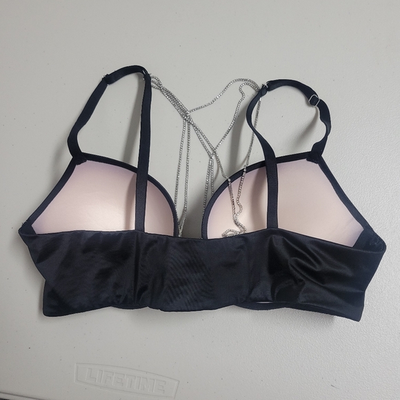 Victoria's Secret Very Sexy Diamont Chain Push Up Bra Size 36B. - Picture 7 of 10